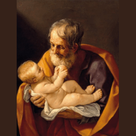 San Giuseppe e il bambino