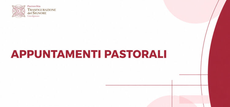 Appuntamenti del mese
